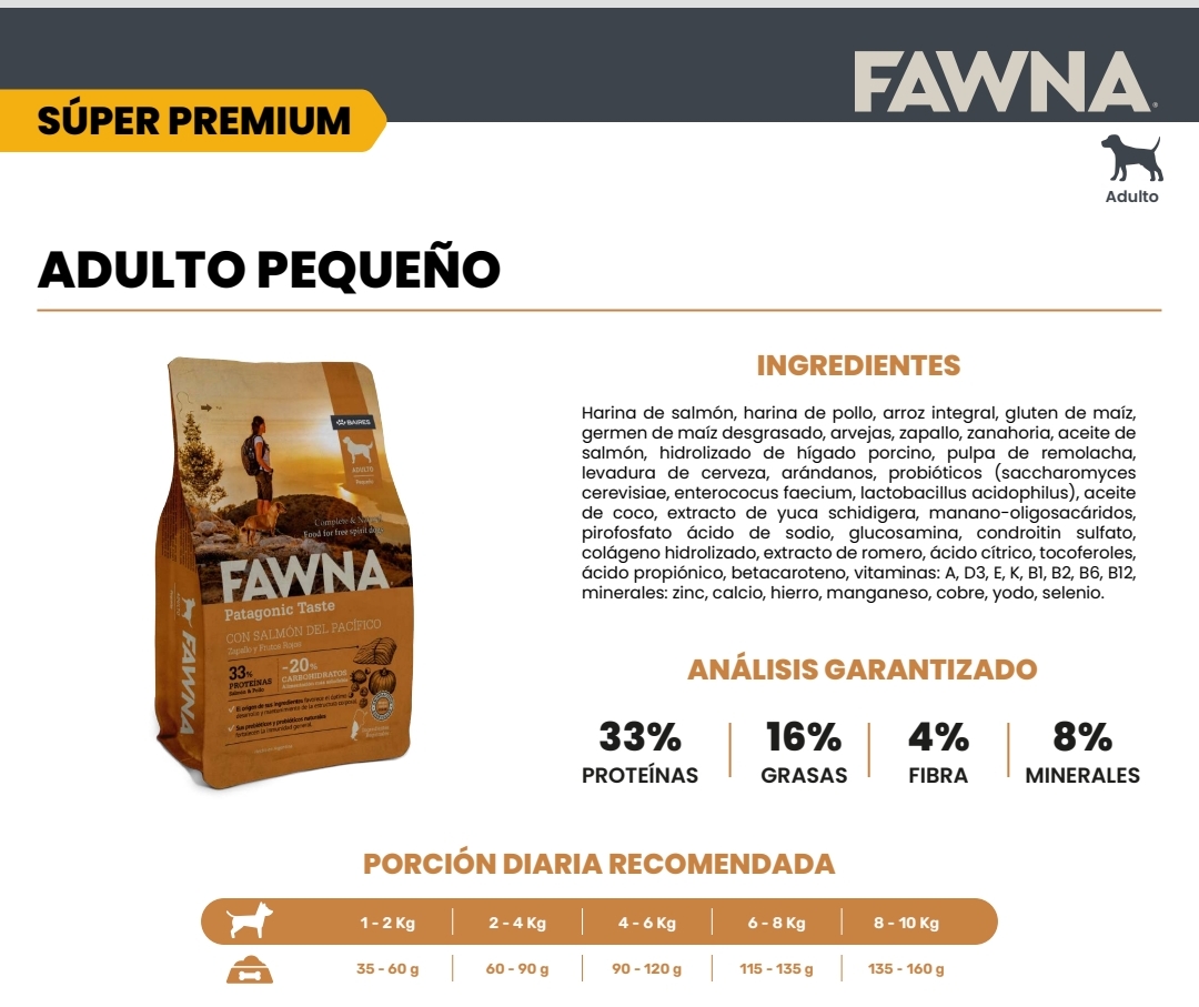 FAWNA adulto 7.5 kg 